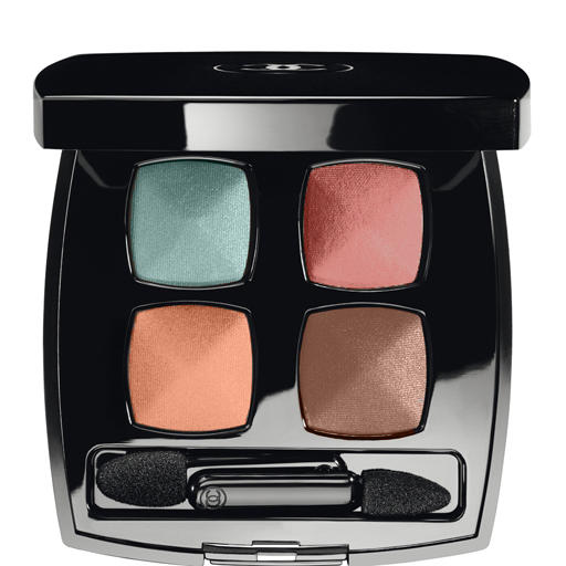 Chanel Eyeshadow Quad Mysteres Jade/Cider/Topaz/Golden