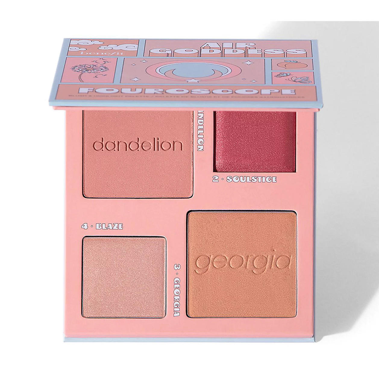 Benefit Fouroscope Air Goddess Cheek Palette
