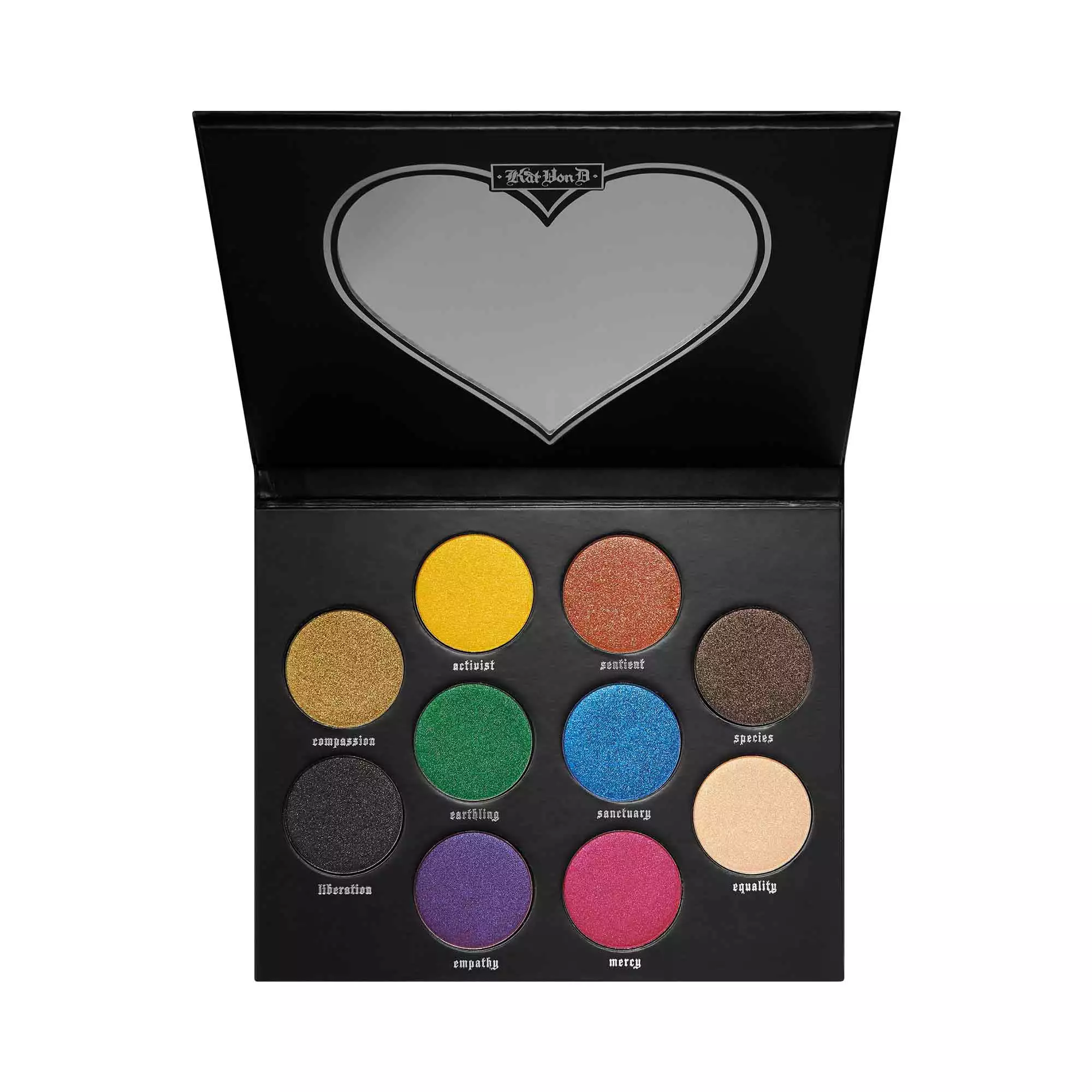 Resignation latin forvirring Kat Von D Vegan Love Eyeshadow Palette | Glambot.com - Best deals on Kat  Von D cosmetics