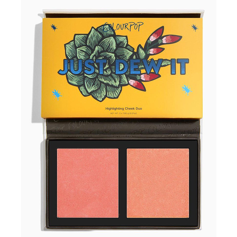 ColourPop Pressed Powder Face Duo Just Dew It