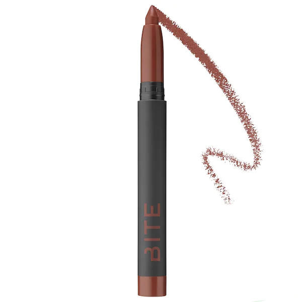 Bite Beauty Power Move Creamy Matte Lip Crayon Calvados