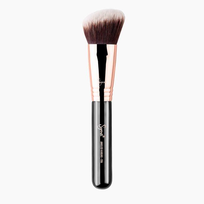 Sigma Angled Kabuki Face Brush F84 Copper