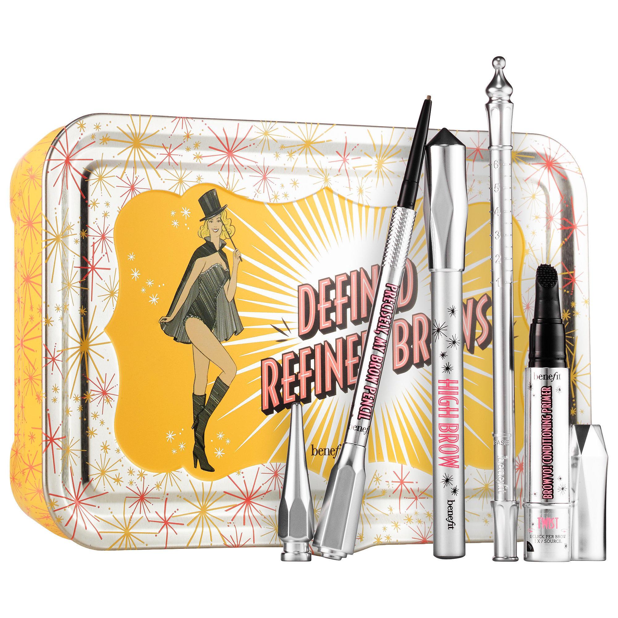 Benefit Cosmetics Defined & Refined Brow Kit 3 #0