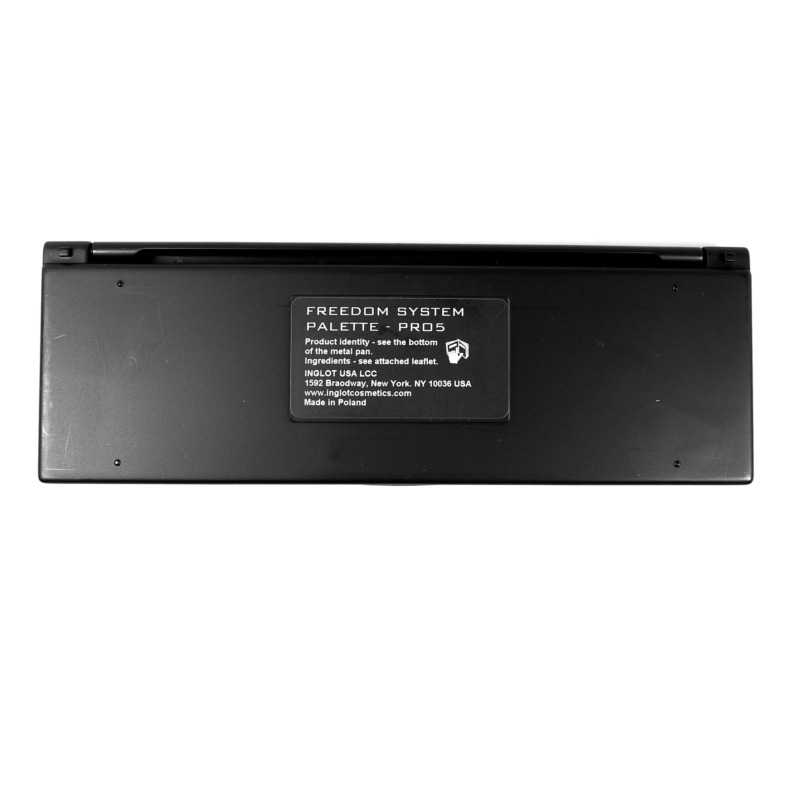 Inglot Empty Freedom System Palette 5 Round #2