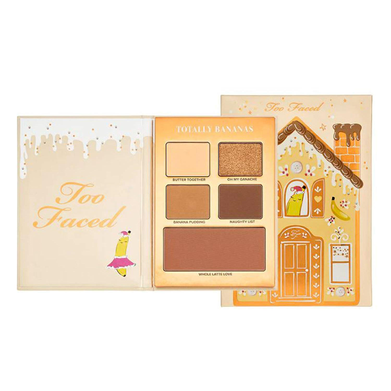 Too Faced Gingerbread Lane Totally Bananas Palette