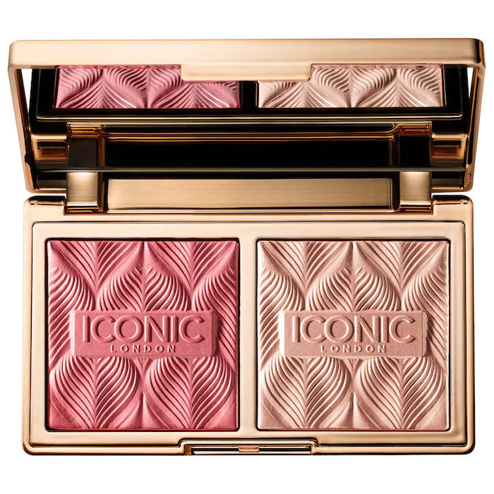 Iconic London Silk Glow Duo Rose Glow