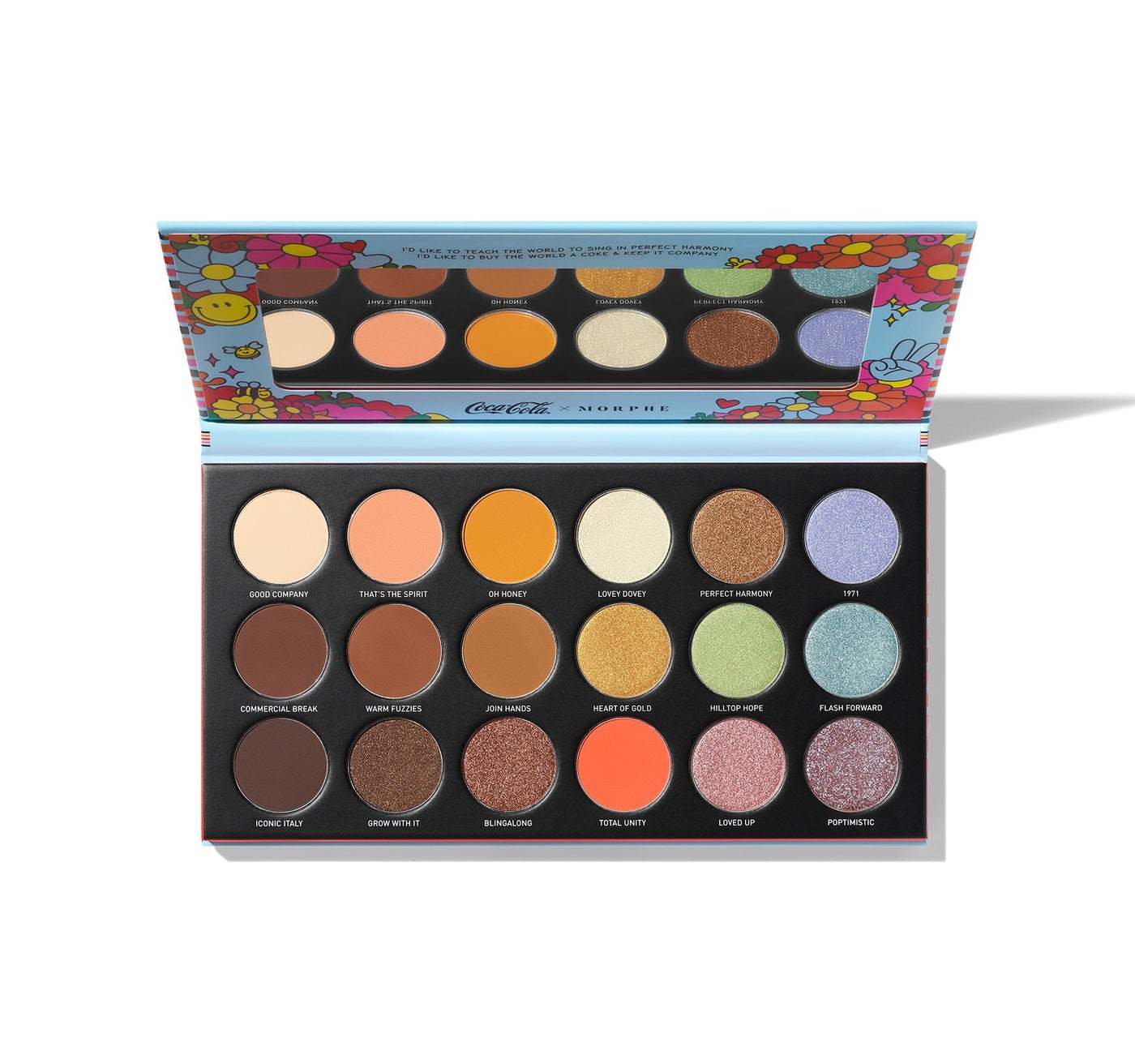 Morphe Coca Cola 1971 The Unity Collection Palette