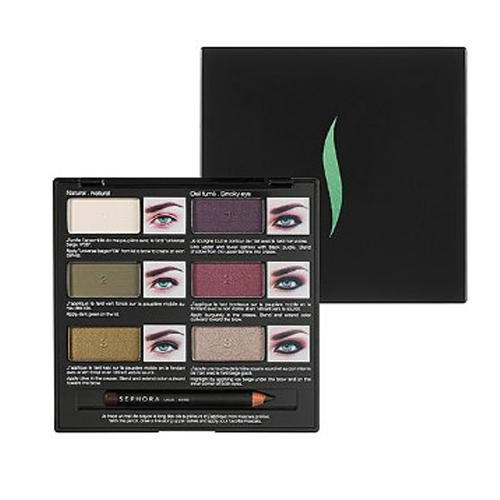 Sephora Pro Lesson Eye Palette Green Eyes