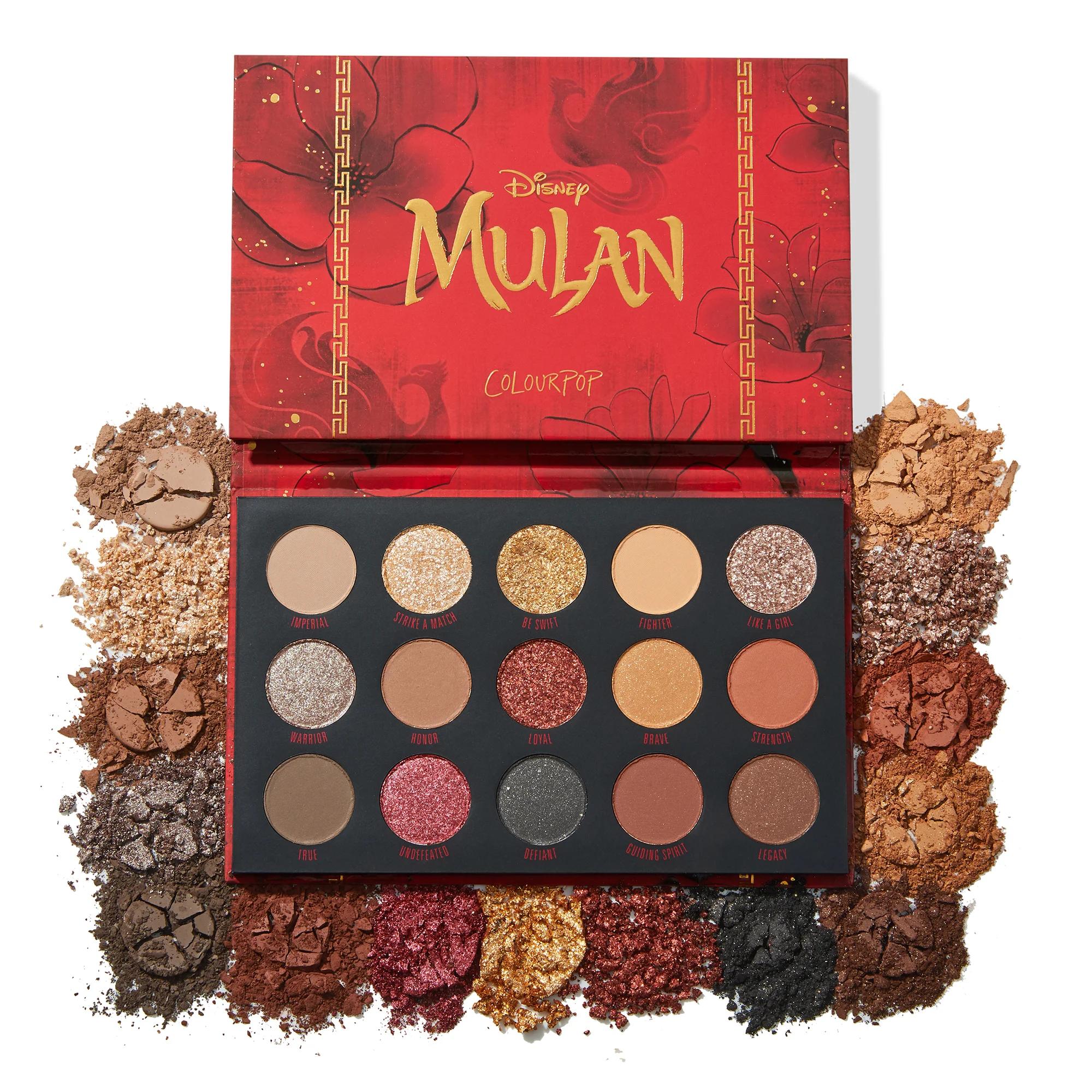 ColourPop x Disney Mulan Eyeshadow Palette