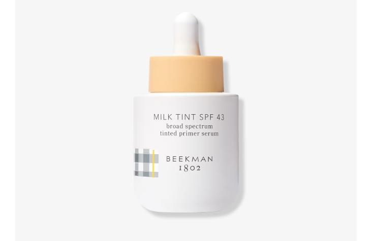 Beekman 1802 Milk Tint SPF 43 Tinted Primer Serum Medium #0