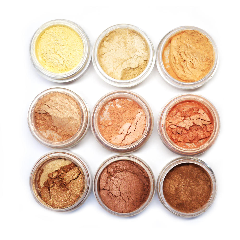 bareMinerals Eyeshadow Minis Nude, Peach, Coral & Golds 2 For $15