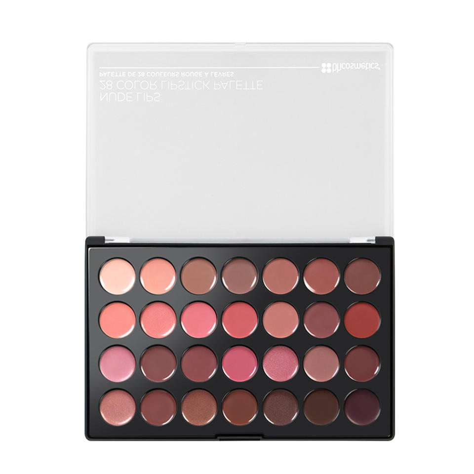 BH Cosmetics 28 Color Lipstick Palette Nude Lips