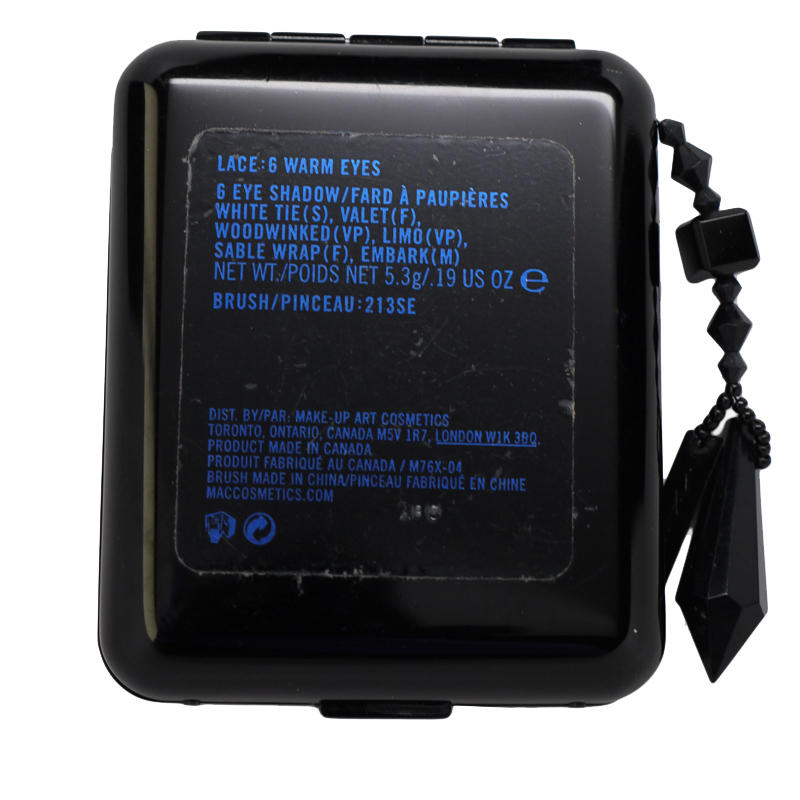 MAC Eye Palette 6 Warm Eyes Lace Collection #2