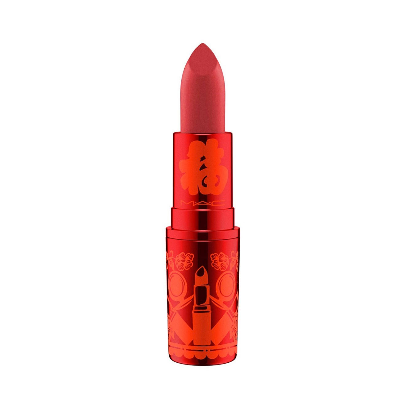MAC Lucky Red Lipstick Russian Red
