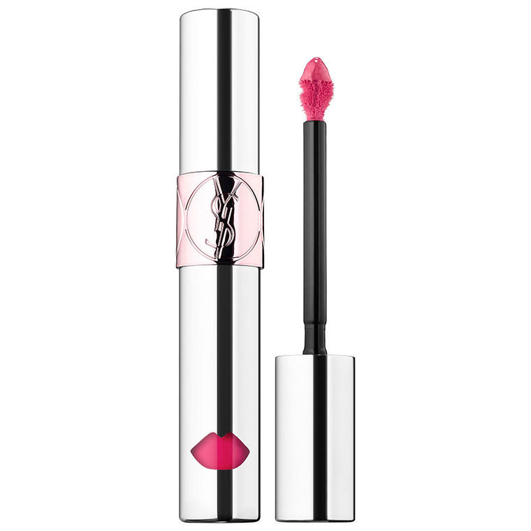 YSL Volupte Liquid Colour Balm Excite Me Pink 8