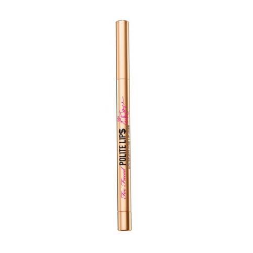 Too Faced Polite Lip$ Lip Liner Housewife Pink | Glambot.com - Best ...