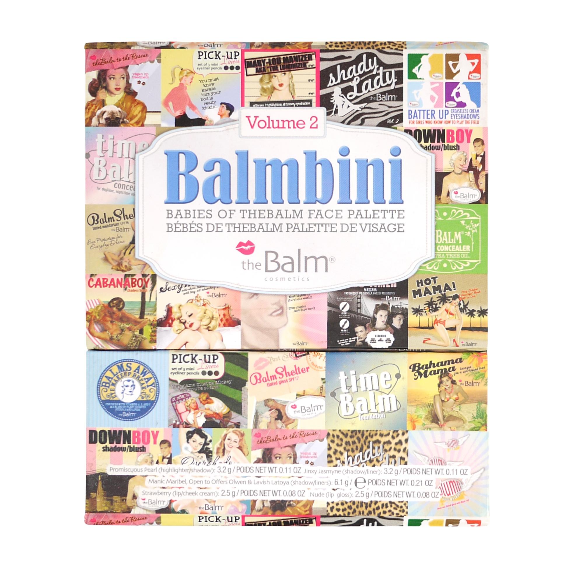 the Balm Eye Lip Face Palette Balmbini #0