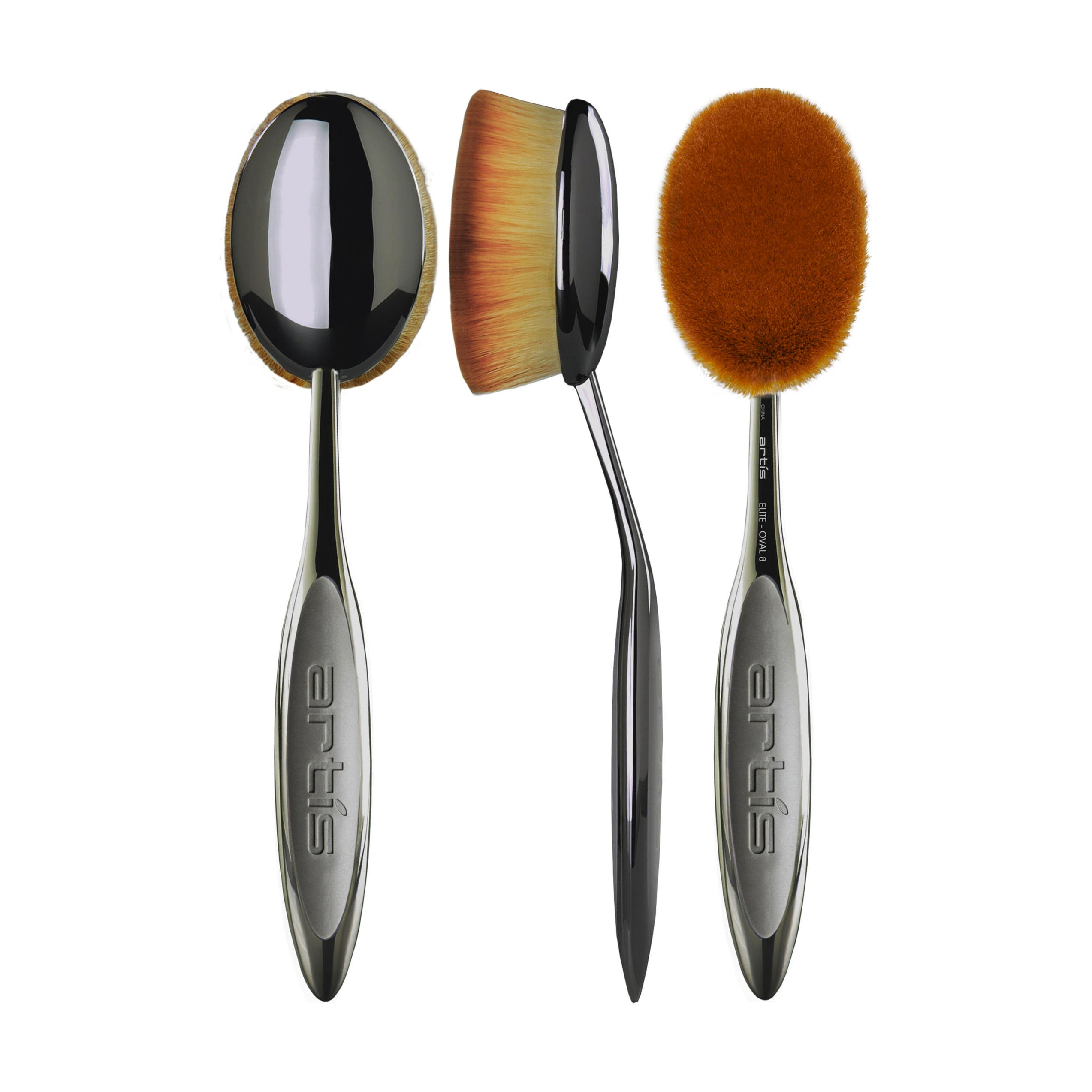 Artis Elite Oval 8 Brush Carbon