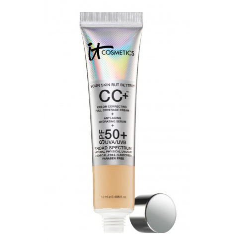 IT Cosmetics CC+ Color Correcting Full Coverage Cream SPF 50 Tan