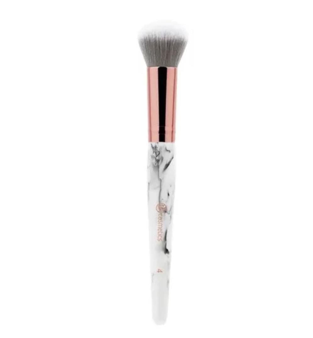 BH Cosmetics Duo-Fibre Powder Face Brush Marble 4