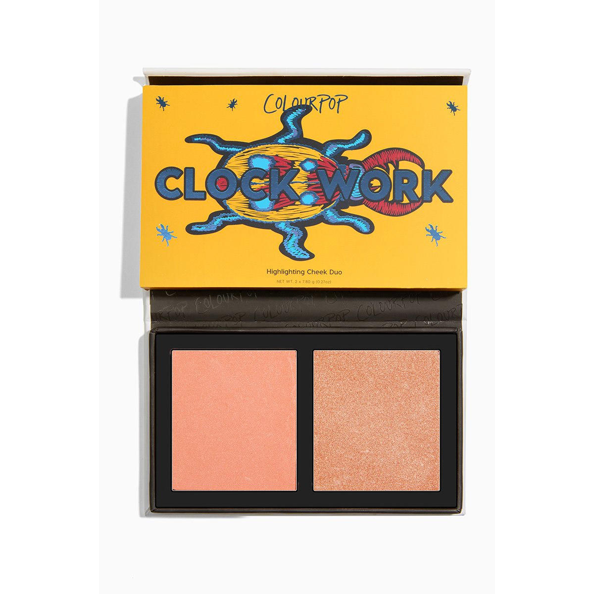 ColourPop Pressed Powder Face Duo Clock Work