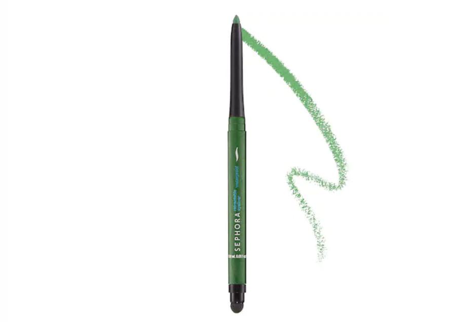 Sephora Retractable Waterproof Eyeliner Green 05