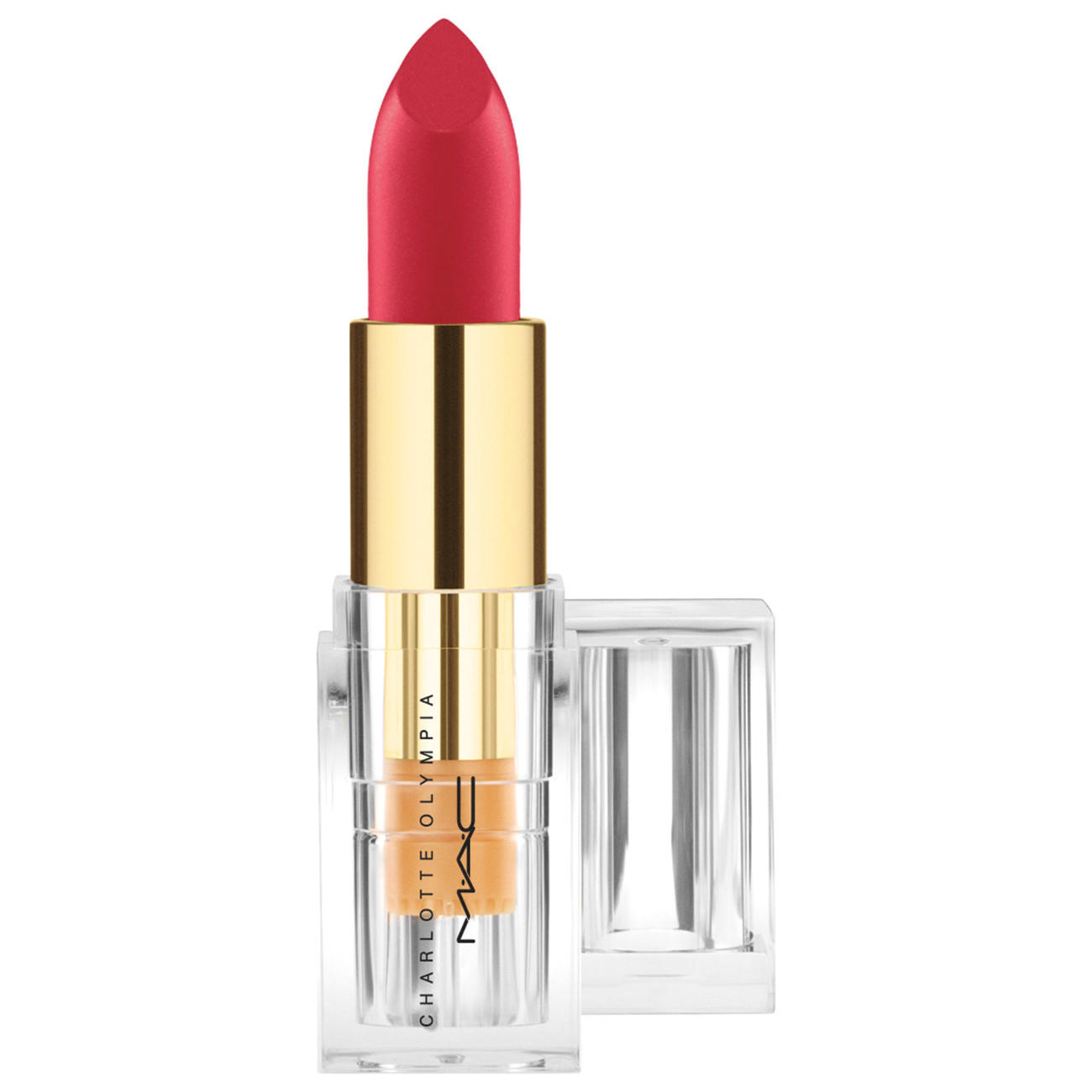 MAC Lipstick Charlotte Olympia Collection Starlett Scarlet