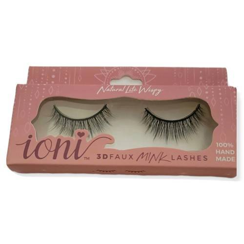 Ioni 3D Faux Mink Lashes Natural Lite Wispy