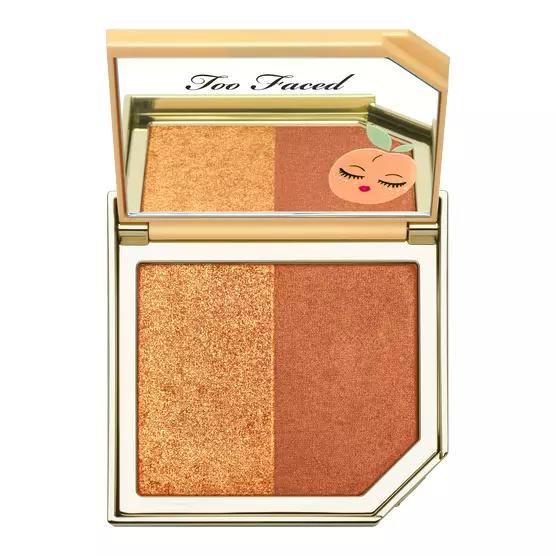 Too Faced Fruit Cocktail Blush Duo Apricot In The Act Mini