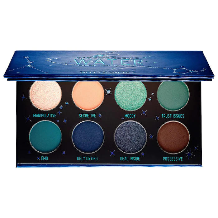 Melt Cosmetics Bad Side Zodiac Eyeshadow Palette Water