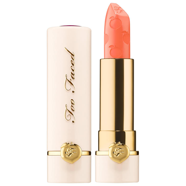 Too Faced Peach Kiss Lipstick Everything Is Peachy