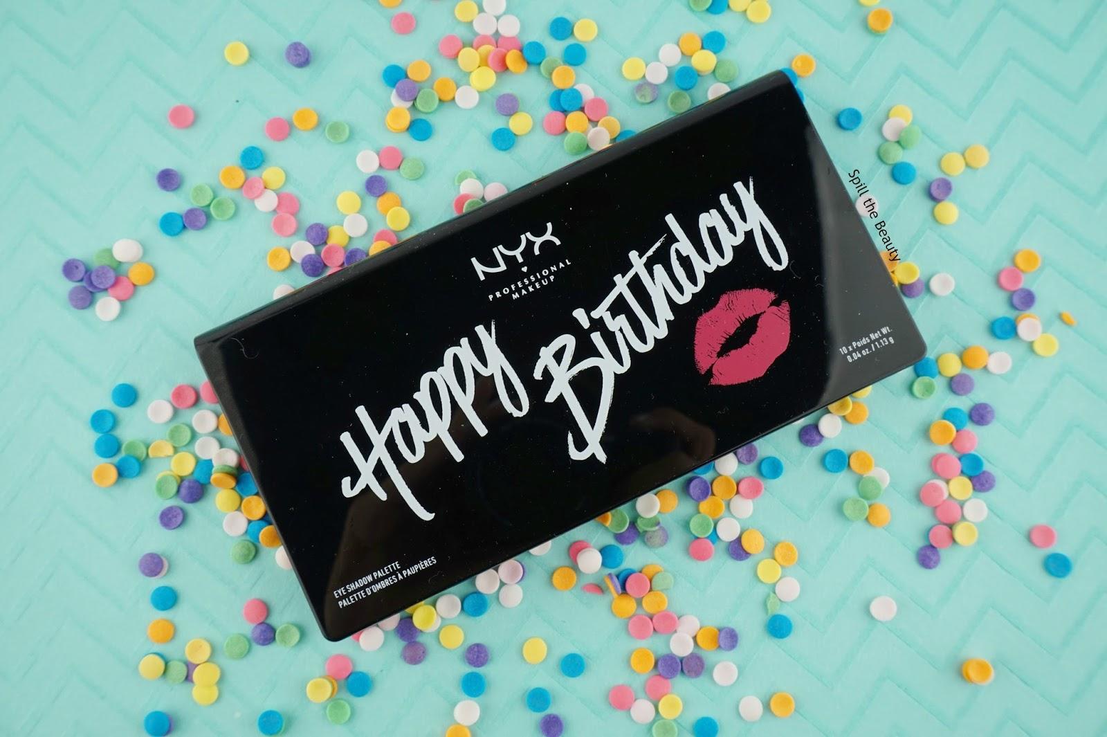 NYX Happy Birthday Eye Shadow Palette #1
