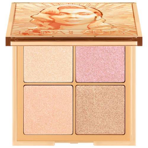 Huda Beauty Glow Obsessions Highlighter Face Palette Light Glow
