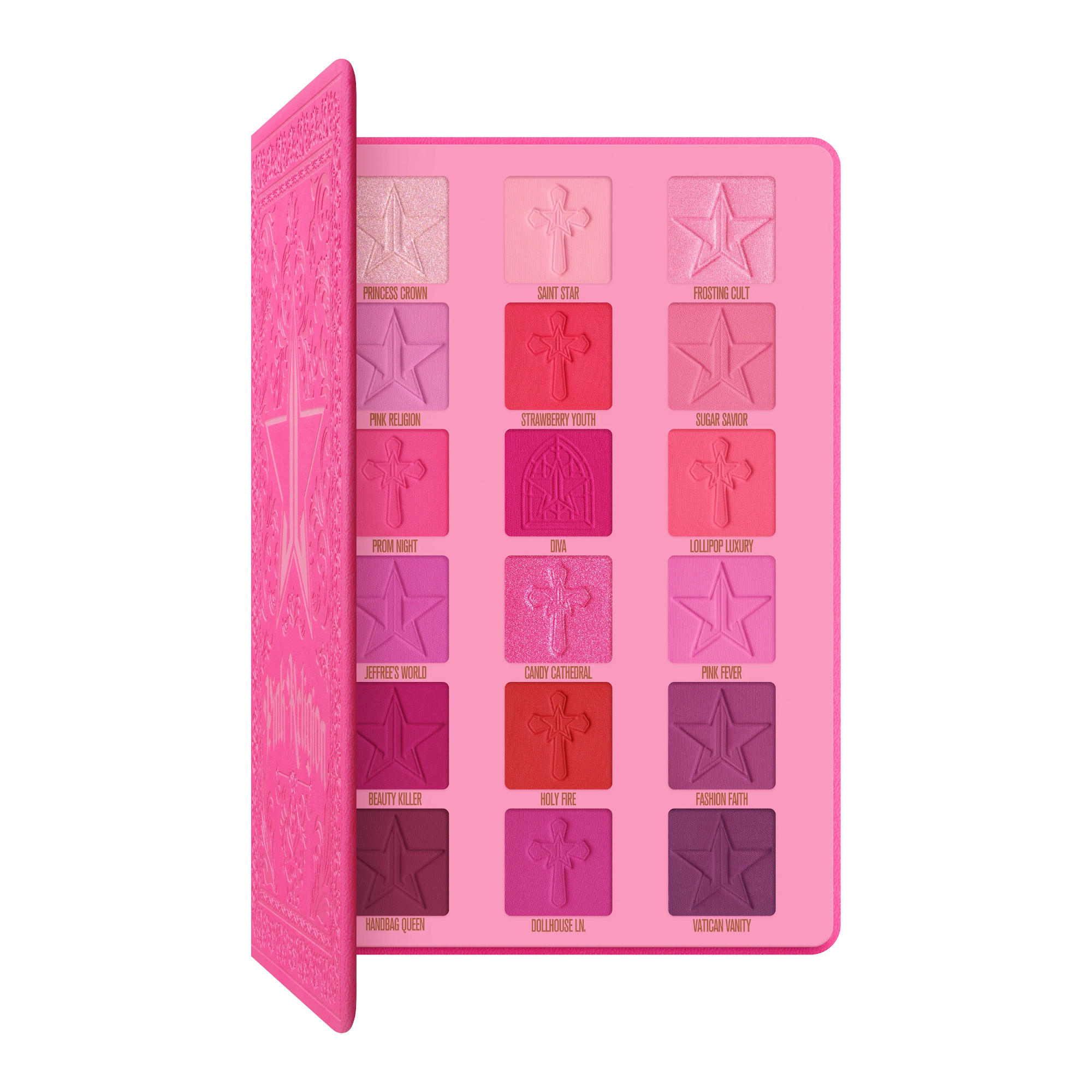 Jeffree Star Pink Religion Eyeshadow Palette