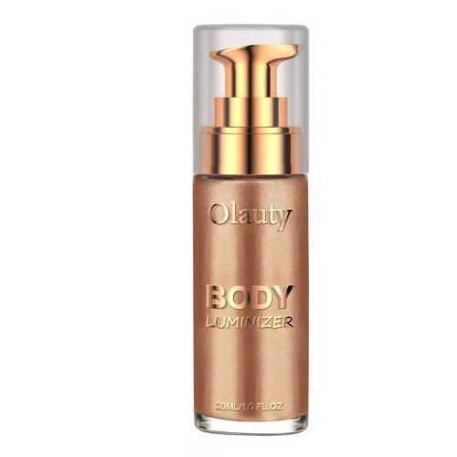 Olauty Body Illuminator Shimmer Glow Liquid Face & Body Rose Gold 