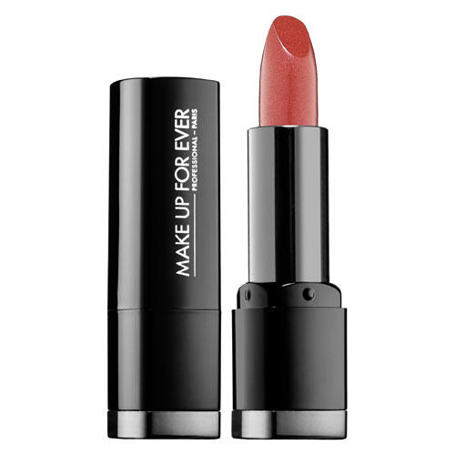 Makeup Forever Rouge Artist Intense Lipstick Pearly Orange Pink 19