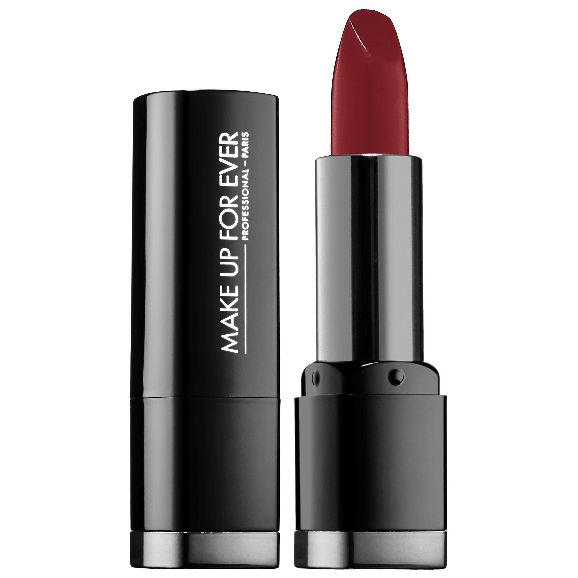 Makeup Forever Rouge Artist Intense Lipstick Satin Brownish Red 44