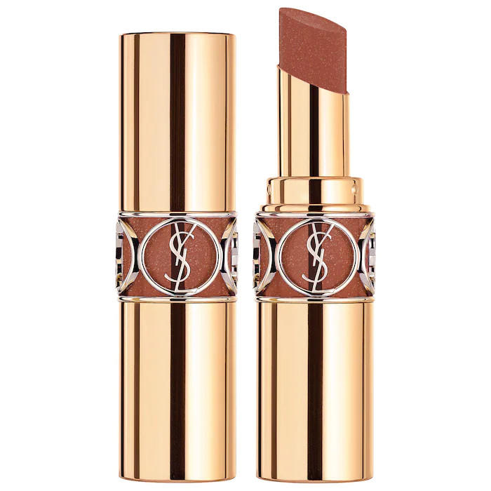 YSL Rouge Volupte Shine Lipstick Beige Satin 121