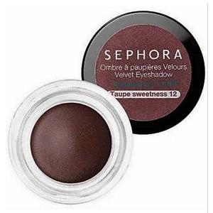 Sephora Velvet Eyeshadow Waterproof Taupe Sweetness 12