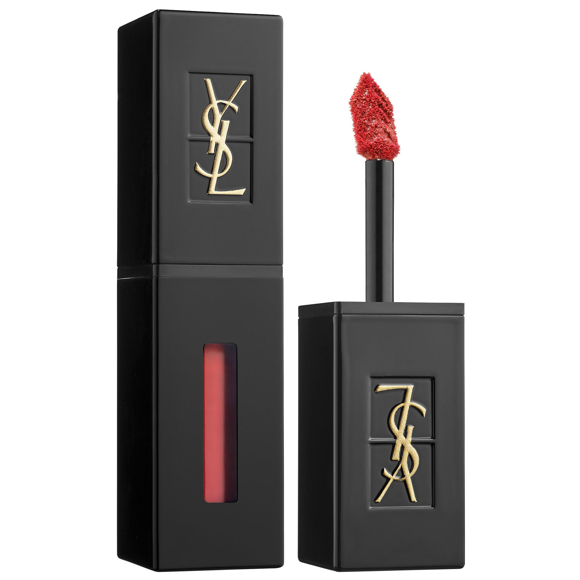 YSL Vinyl Cream Lip Stain Rhythm Red 411