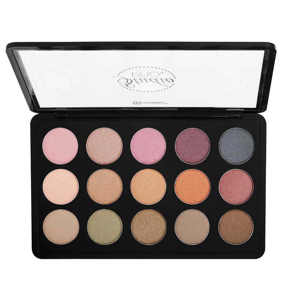 BH Studio Pro Dual Effect Wet/Dry Eyeshadow Palette Universal