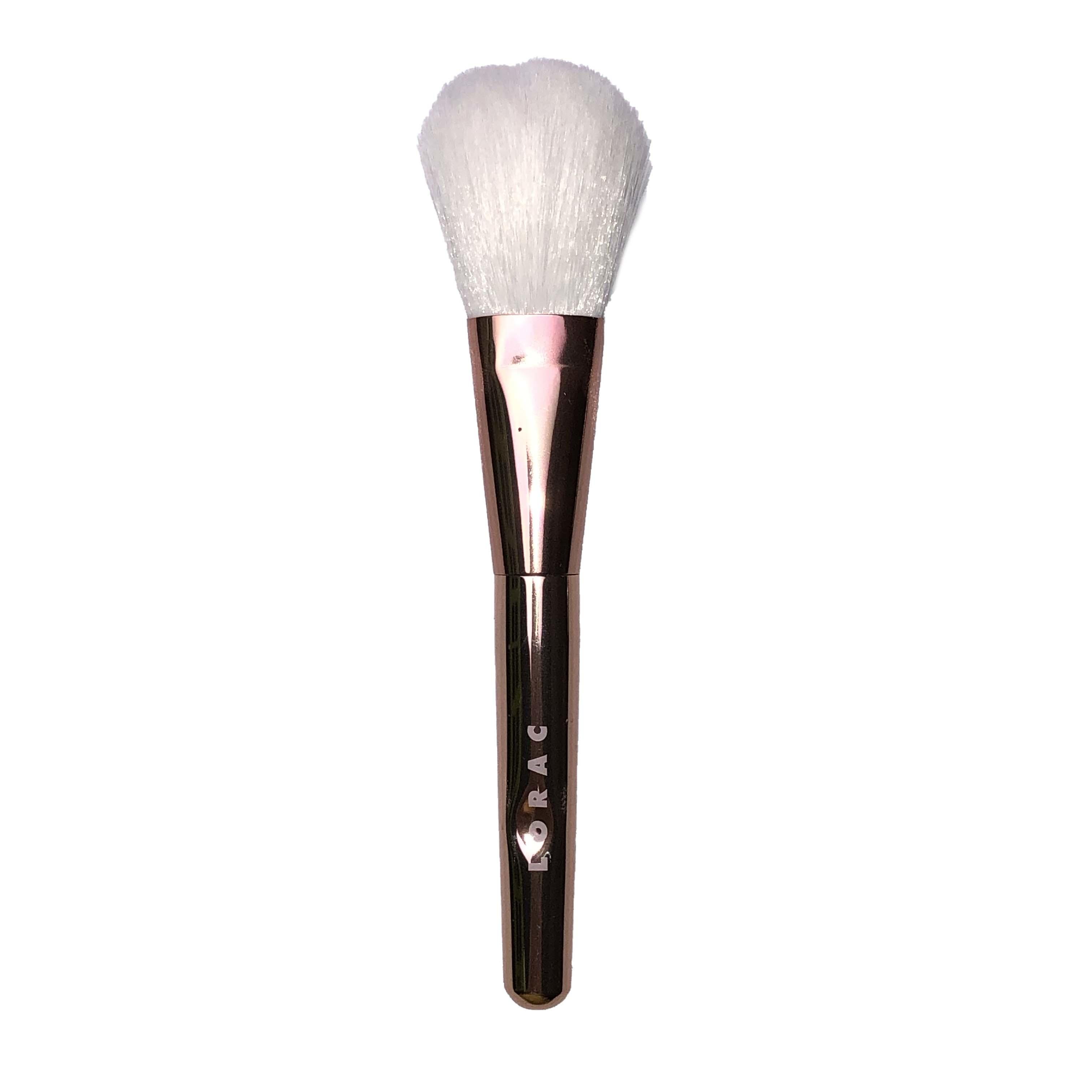 LORAC Face Brush Travel Rose Metallic