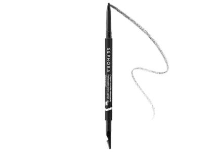 Sephora Retractable Brow Pencil Waterproof Dark Charcoal 09