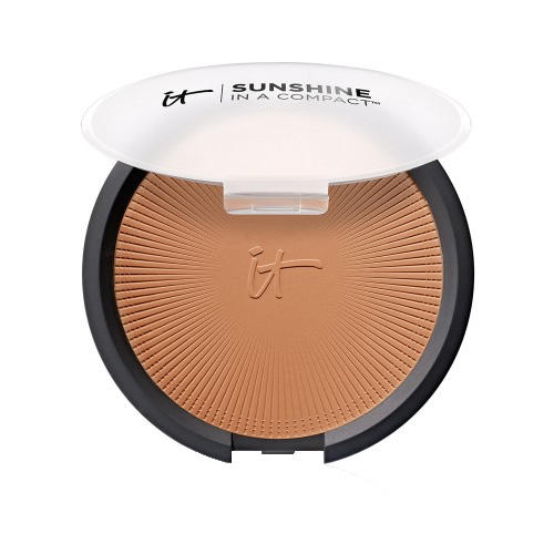 IT Cosmetics Sunshine In A Compact Anti-Aging Matte Bronzer Warmth