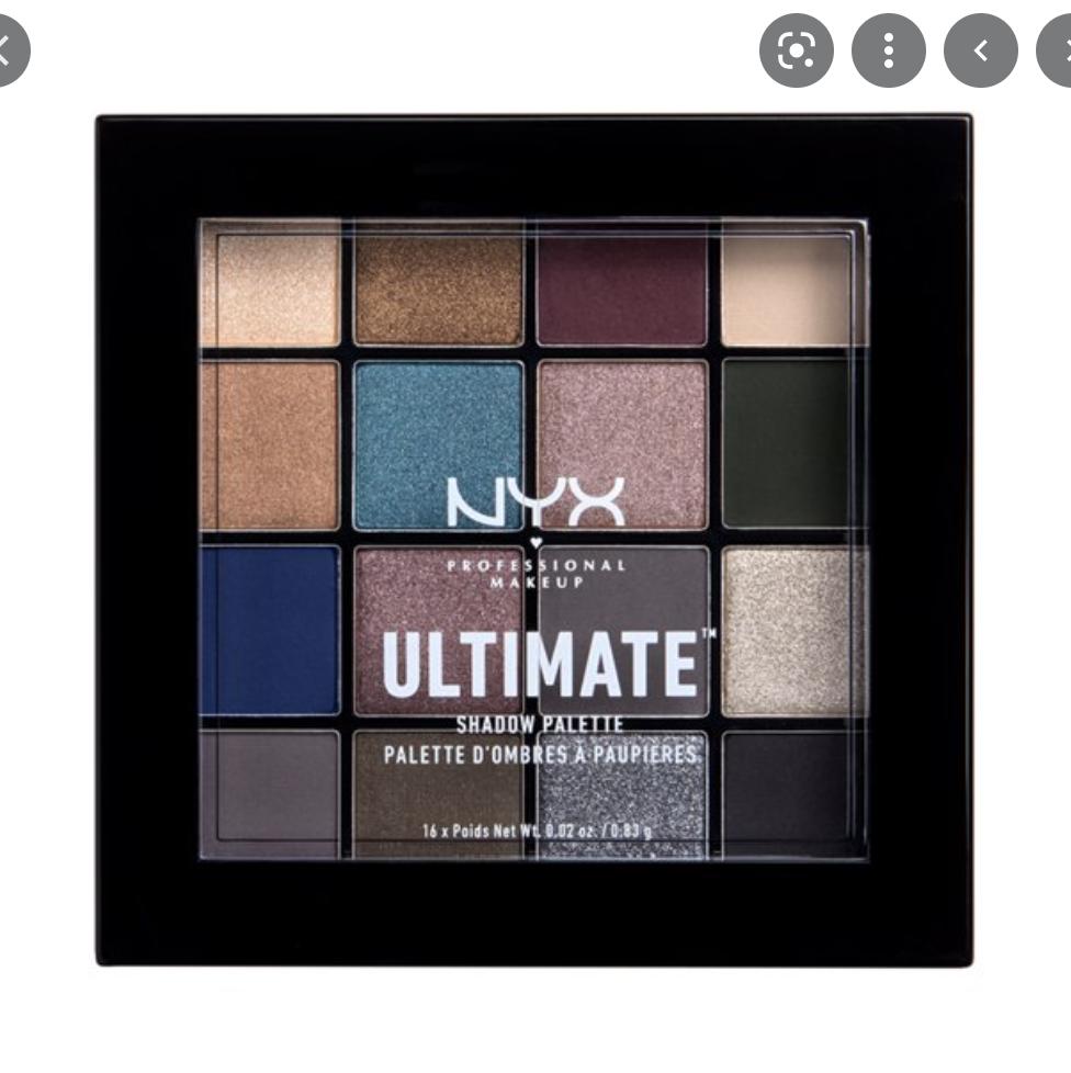 NYX Ultimate Shadow Palette Ash #0
