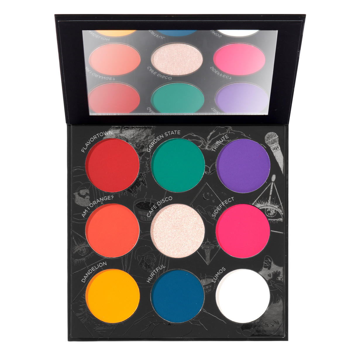 PUR x Raw Beauty Kristi Double-Sided Pressed Pigment Palette #0