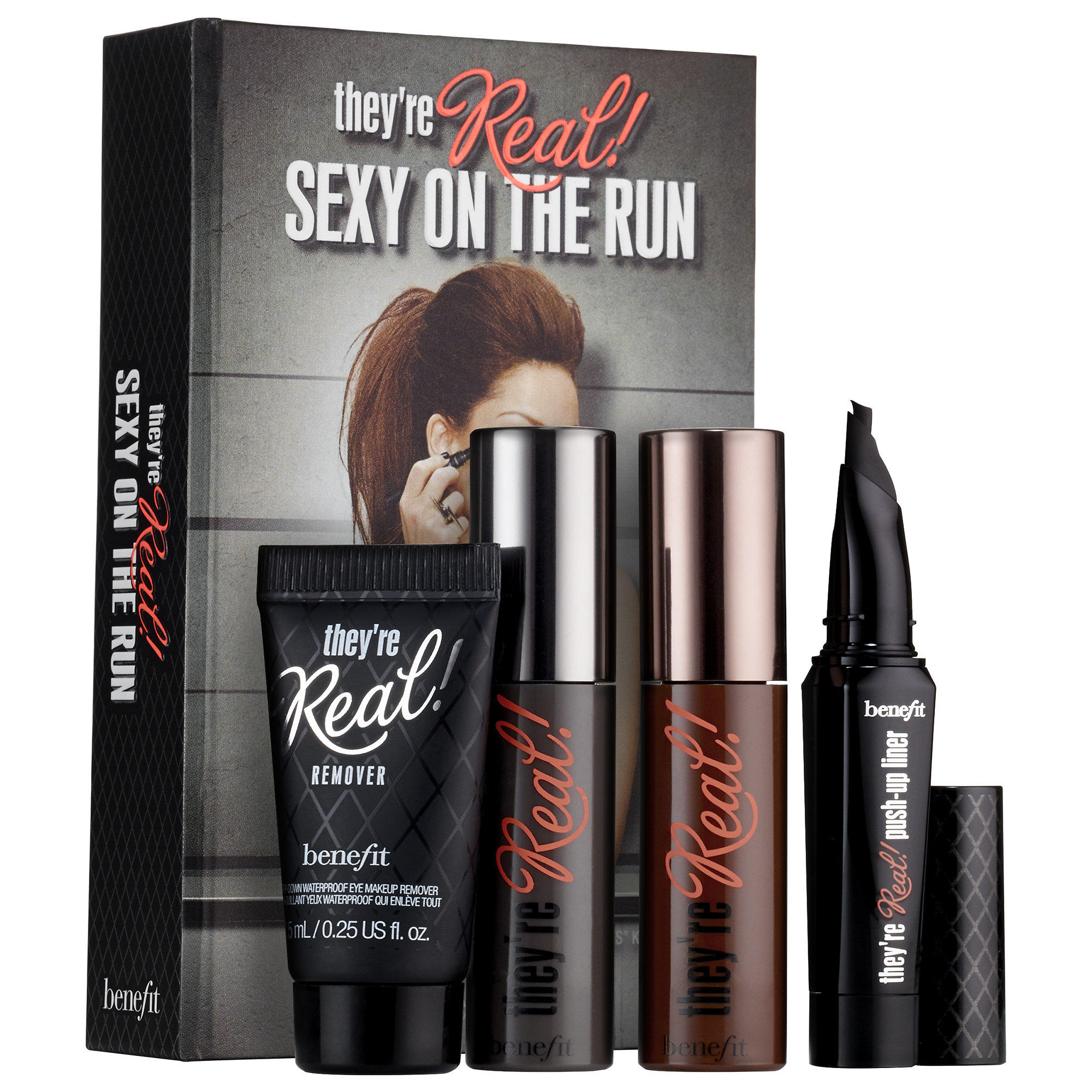 Benefit They're Real Sexy On The Run Lash & Liner Set