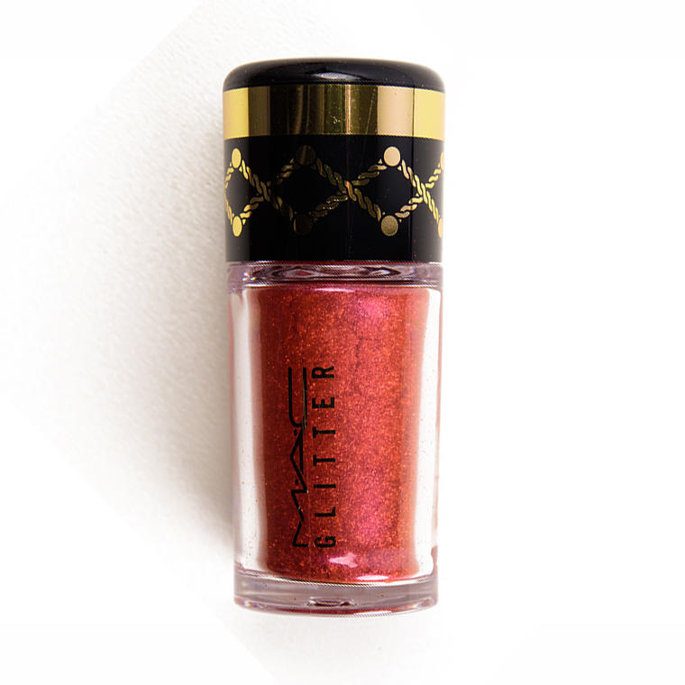 MAC Pigment Jar Nutcracker Collection Glitter Reflects Rust