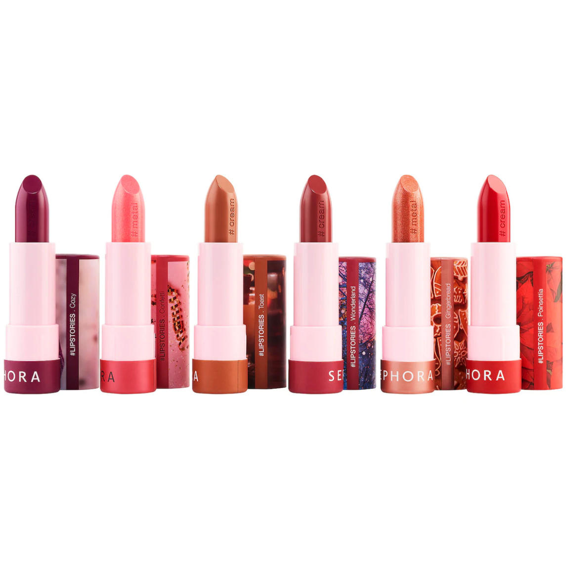 Sephora Under The Mistletoe #Lipstories Lipstick Set