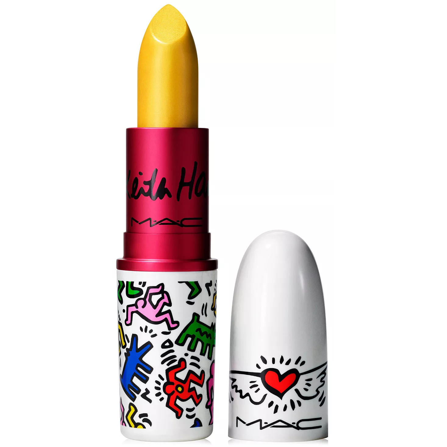 MAC Viva Glam x Keith Haring Lipstick St. Marks Yellow